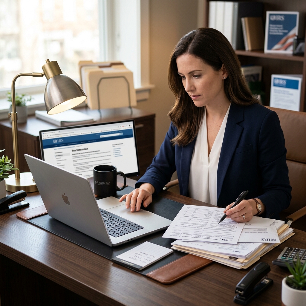 A practical guide to extending your business return without missing the IRS filing deadline.