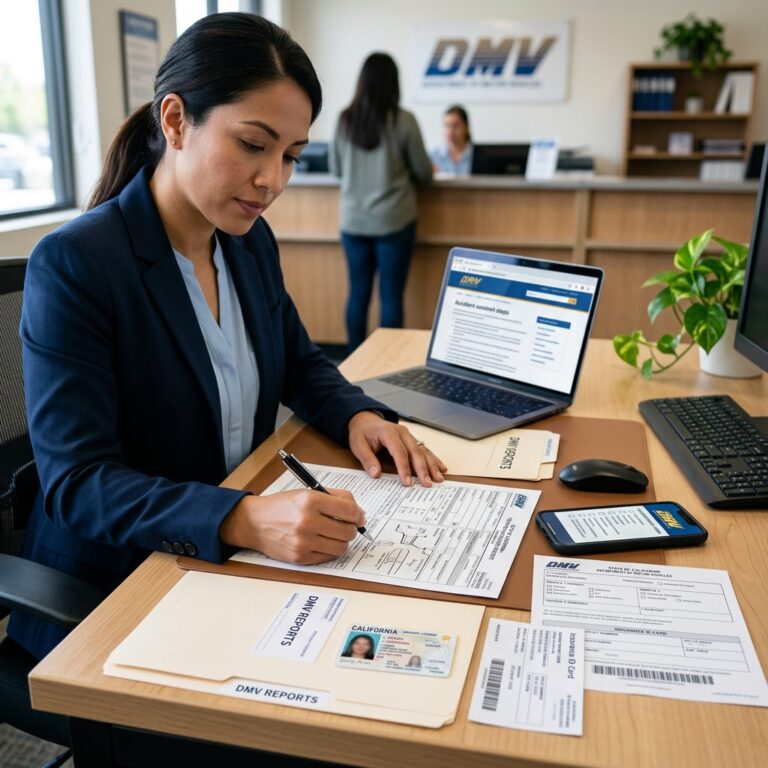 How to File a DMV Car Accident Report