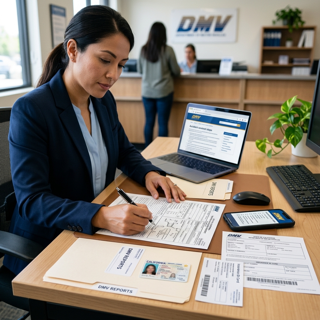 Learn when a crash must be reported, what details to collect, and how to submit the right DMV form on time.
