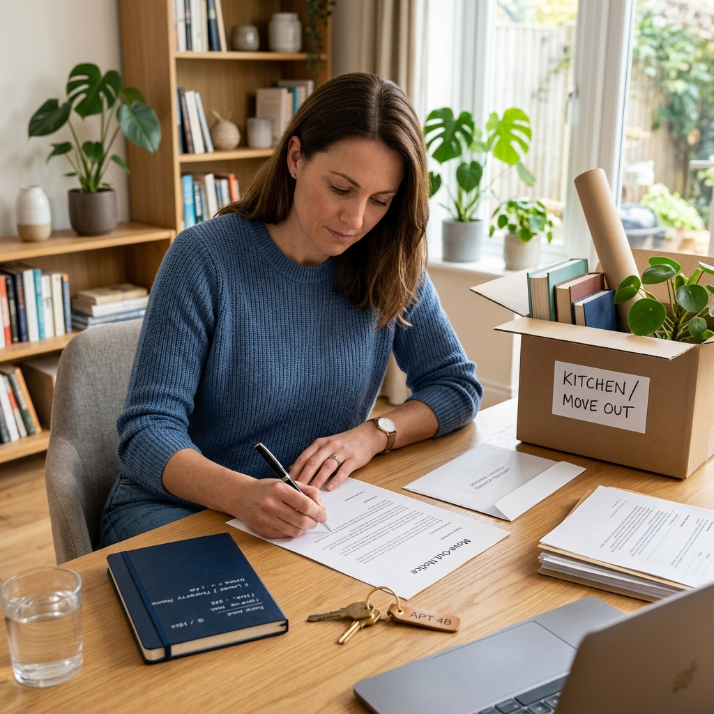 How to Give Proper Written Move-Out Notice A clear guide to written move-out notices, deadlines, delivery methods, and deposit protection.
