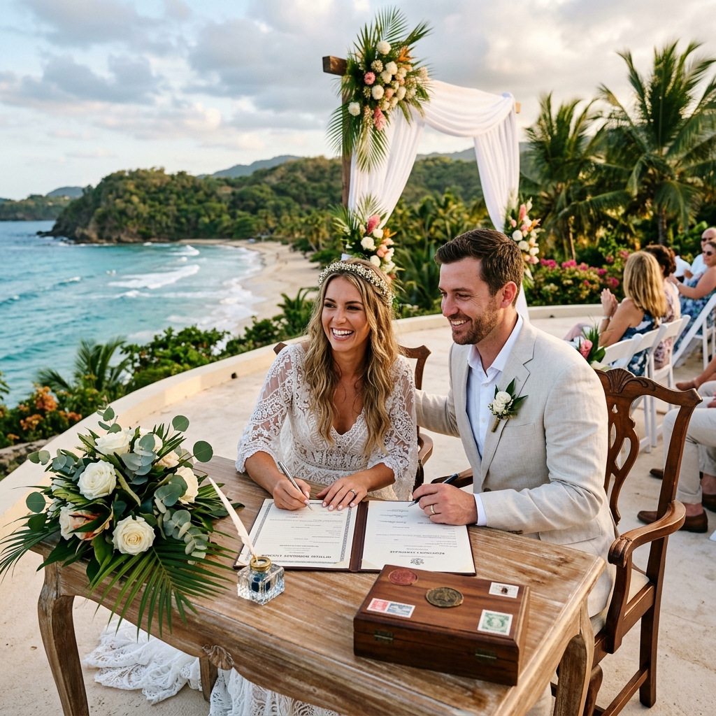 A practical guide to the paperwork, rules, and planning needed to ensure your destination marriage is legally valid.