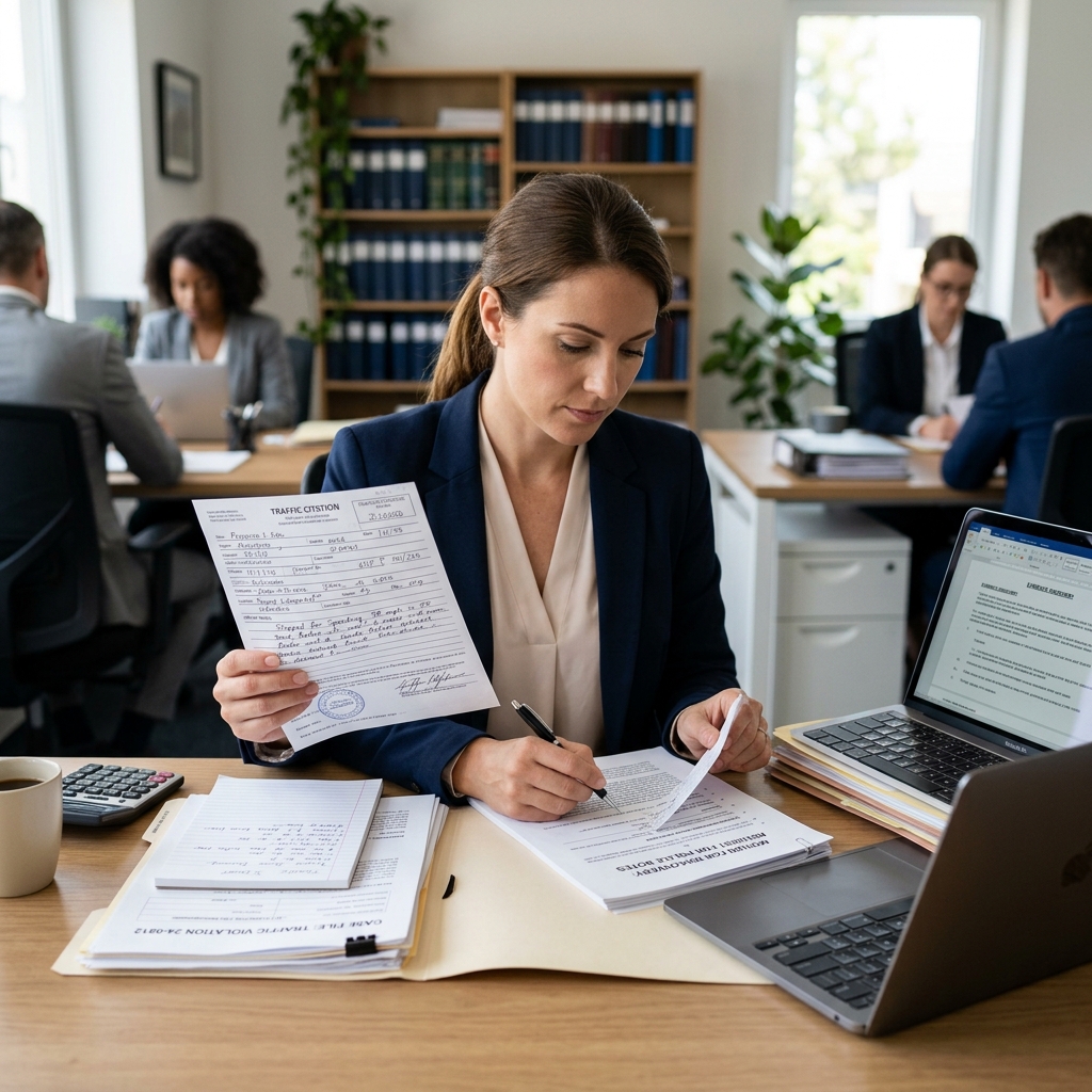 Learn how officer notes can shape a ticket defense and what to request.