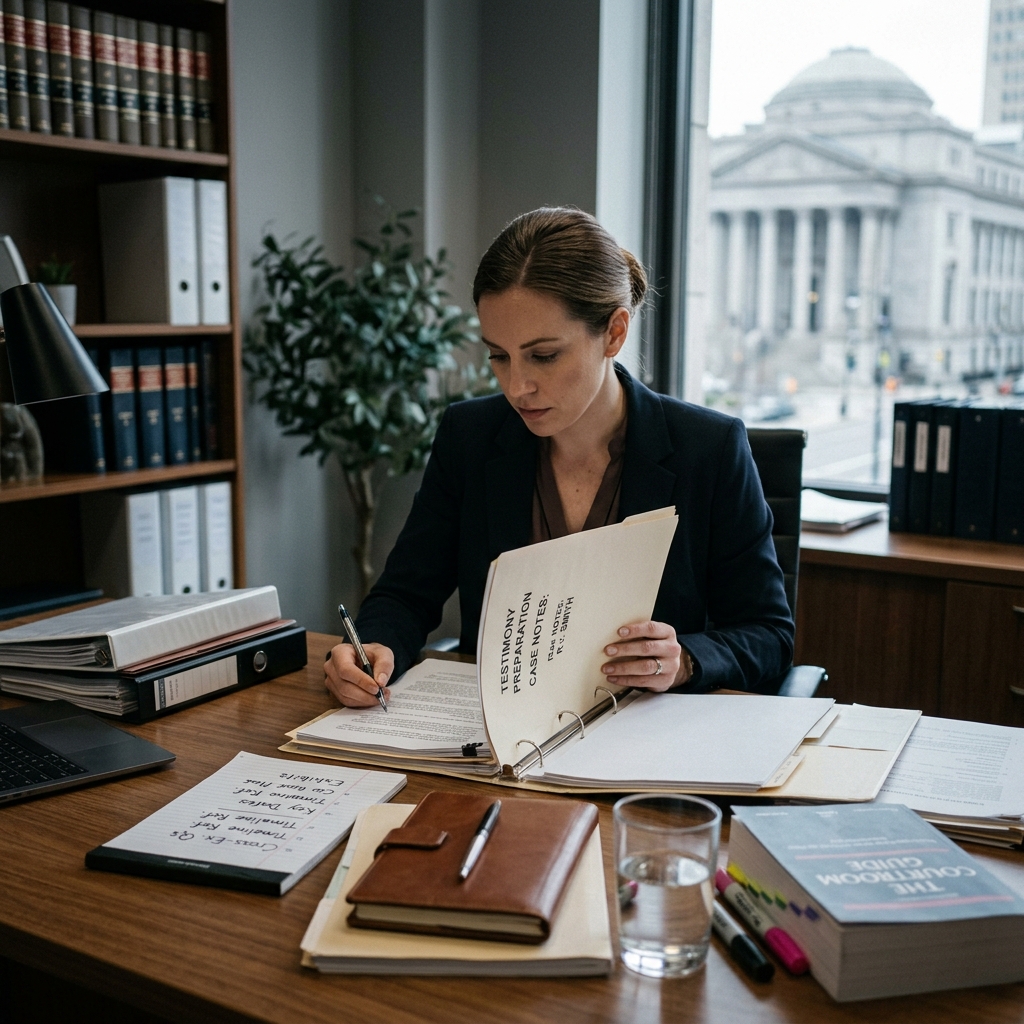 Testifying In Court: 6 Essential Tips To Stay Calm, Accurate Practical guidance for witnesses on staying calm, accurate, and ready in court.