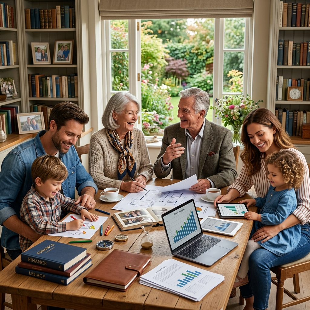 Practical ways to leave money and assets to younger family members with clarity and control.