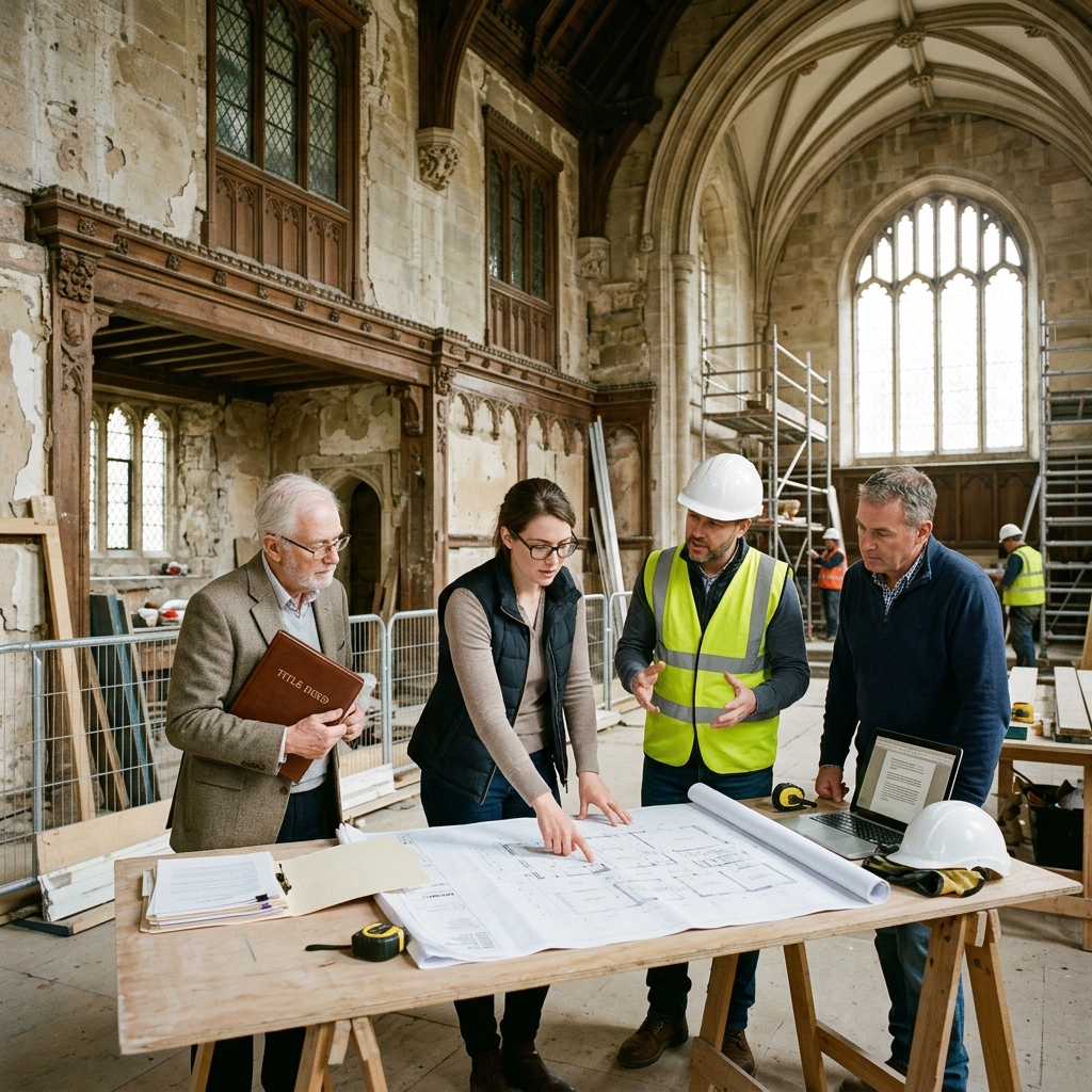 A practical guide to approvals, incentives, and local rules for historic redevelopment.