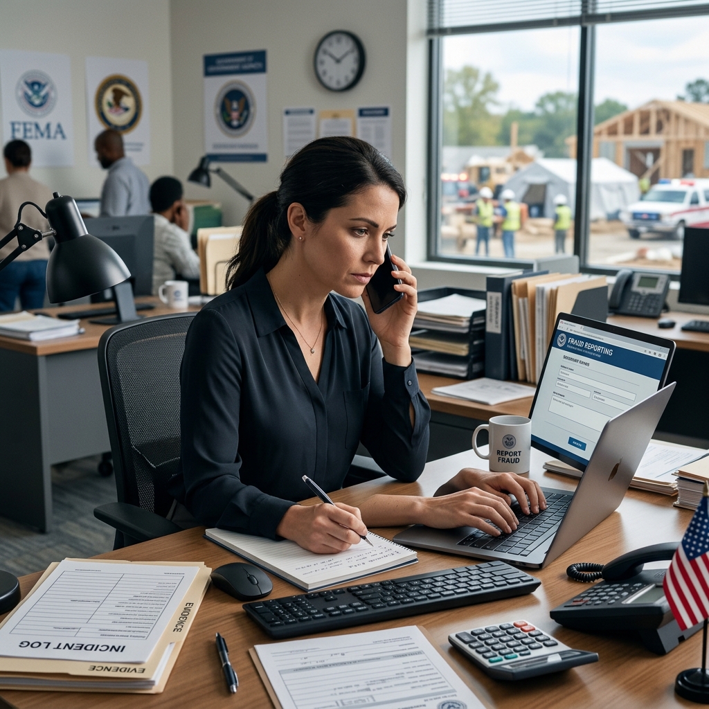 A practical guide to recognizing, reporting, and redirecting disaster-related fraud complaints.