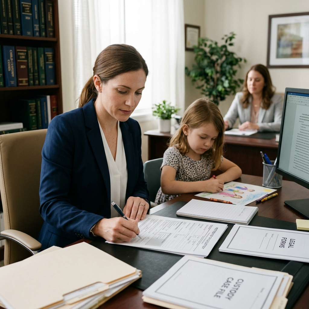A practical guide to filing, serving, and preparing for a child custody case.