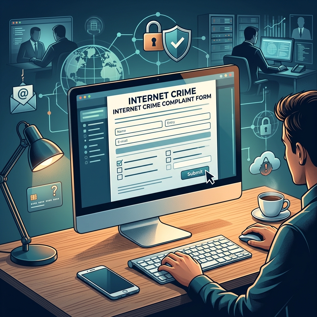 Learn how to report online fraud, scams, and other cyber‑enabled crimes through the FBI’s IC3 complaint form safely and effectively.