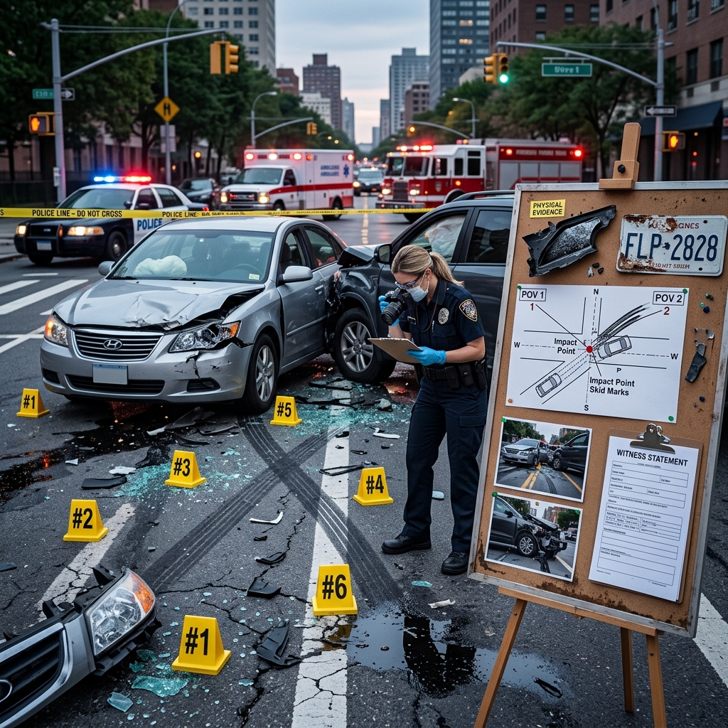 Understand why the evidence collected after a traffic crash can make or break your personal injury compensation claim.
