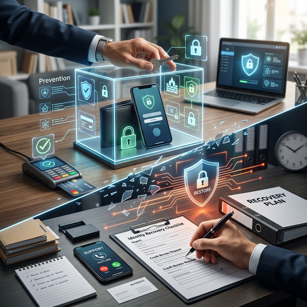 Learn how identity theft happens, how to spot the warning signs early, and the exact steps to protect yourself and recover if you are a victim.