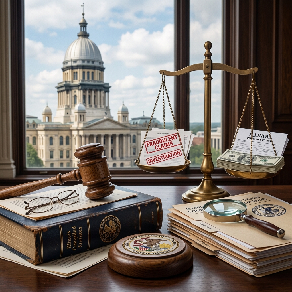 Illinois Insurance Fraud: Laws, Penalties, and Reporting Understand how Illinois defines insurance fraud, the criminal and civil consequences, and what policyholders, insurers, and whistleblowers need to know.