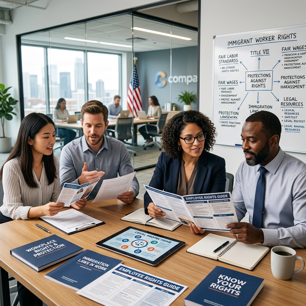 Understanding Immigrant and Employee Rights in U.S. Workplaces A practical guide to workplace protections against immigration-related and national origin discrimination for workers and employers.