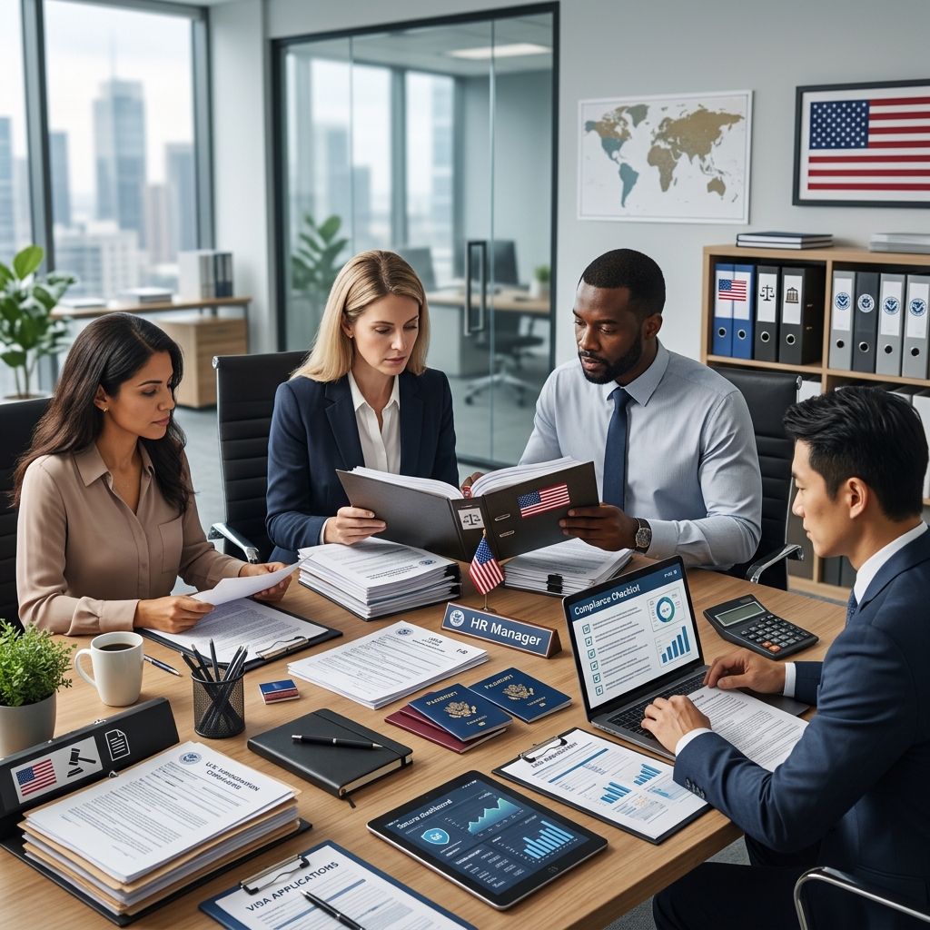 Understand hiring rules, verification duties, and anti-discrimination safeguards to manage immigration law risks in your workplace.