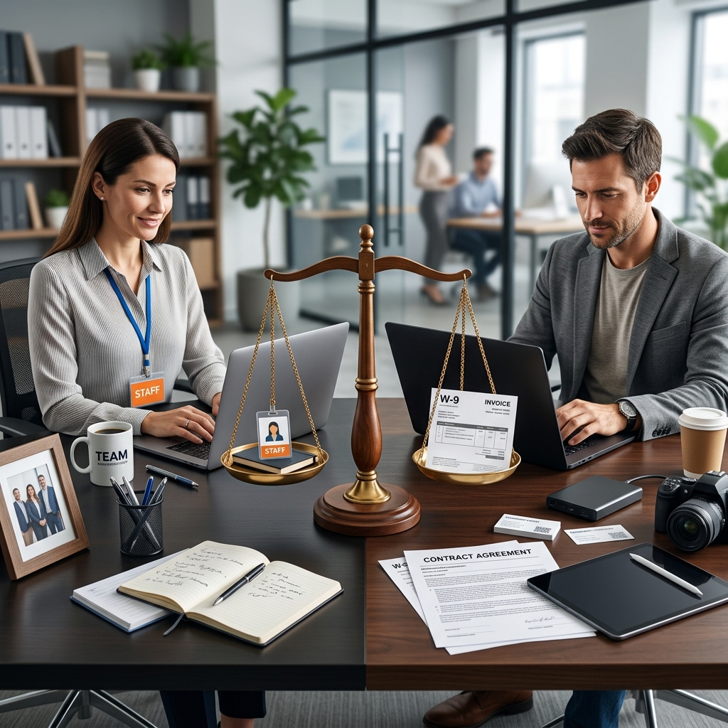 Misclassifying workers as contractors can trigger costly legal, tax, and wage problems for small businesses.