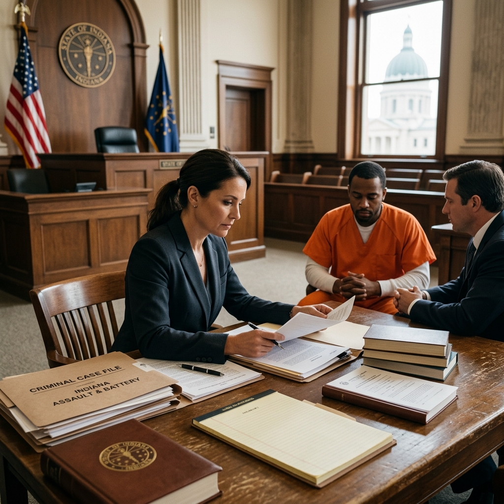 A practical, plain‑English guide to how Indiana handles assault‑type behavior through intimidation, battery, criminal recklessness and related offenses.
