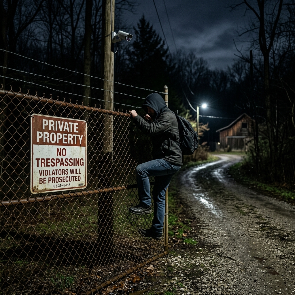 Understand how Indiana defines criminal trespass, when entering property becomes a crime, and what penalties and defenses may apply.
