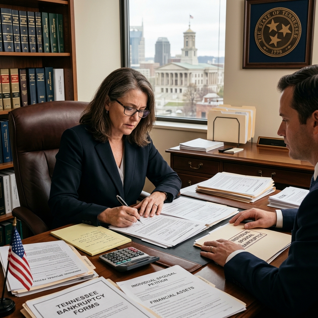Learn when one spouse can file bankruptcy alone in Tennessee, how it affects debts, property, and credit, and what protections state and federal law provide.