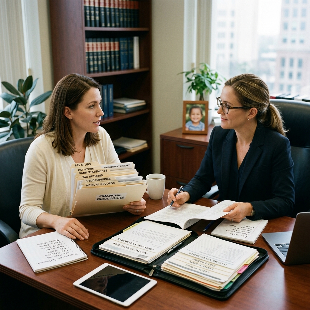 Learn what documents, facts, and financial details your attorney needs to build a strong, accurate child support petition and protect your child’s interests.