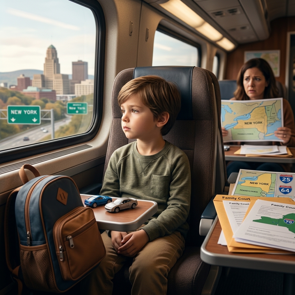 A practical guide to New York rules for custody, visitation, enforcement, and relocation across state lines.