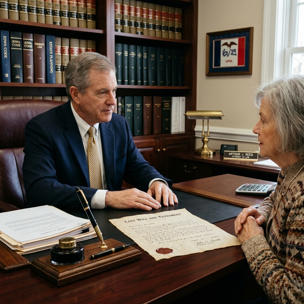 Understand the legal requirements for wills in Iowa, how property is distributed if you die without one, and key issues in probate and will contests.