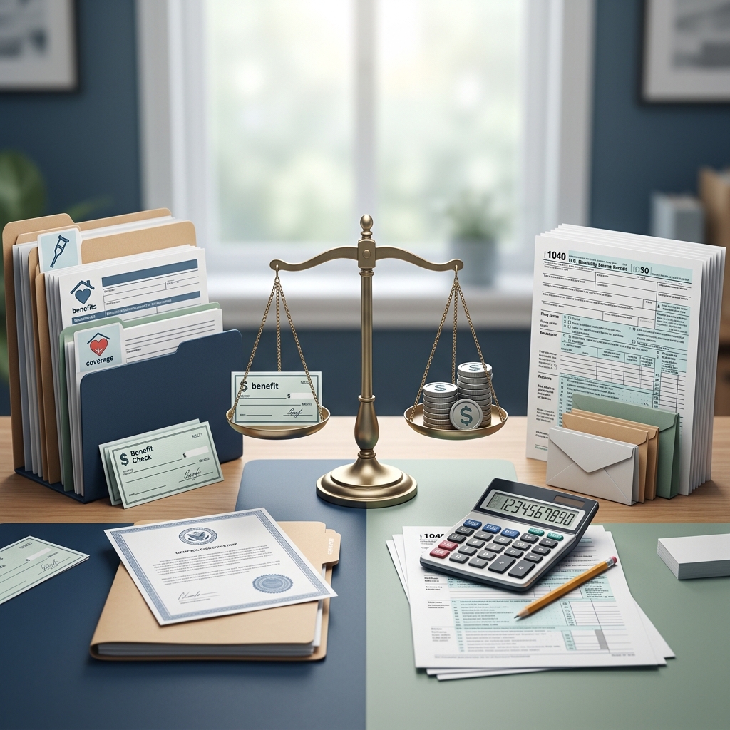 Learn when disability payments are taxed, and how premium source changes the rules.