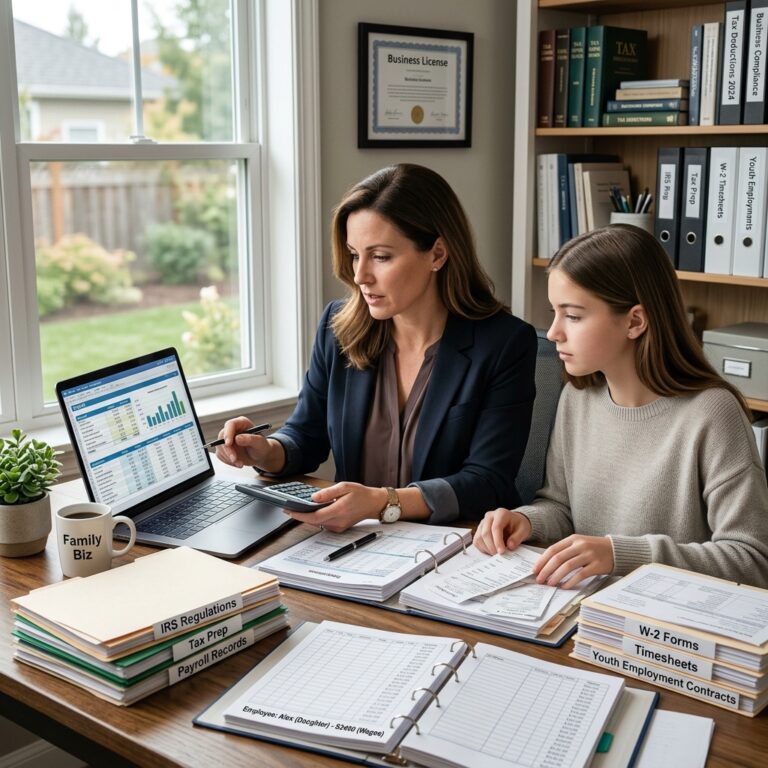 Is Paying Your Children Through Your Business Tax-Deductible?
