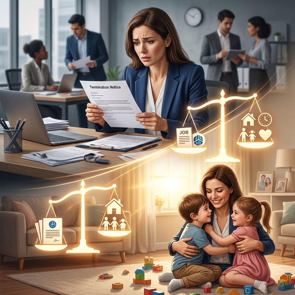 A practical employee guide to job loss linked to caregiving, your legal protections, and how to respond step by step.