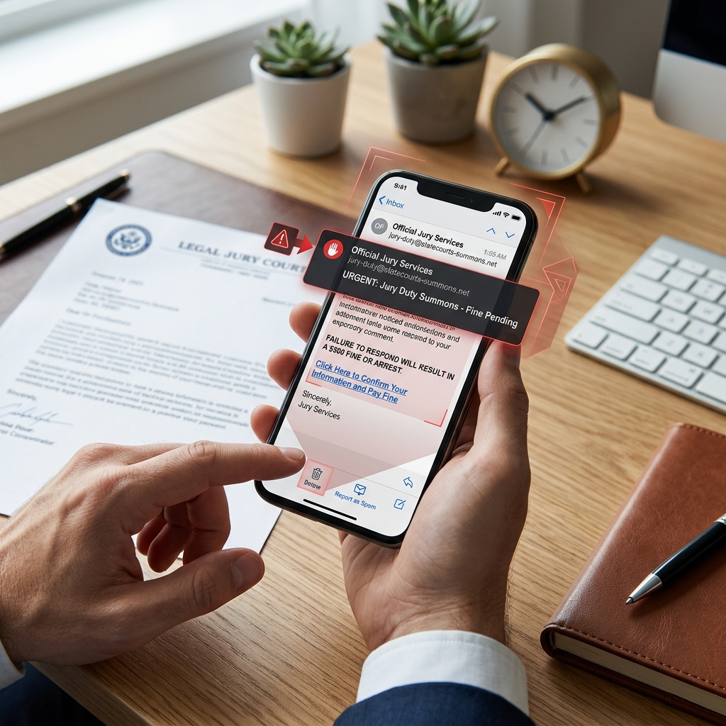 Jury Duty Email Scams: How to Spot and Stop Them Fraudsters pose as courts and marshals using fake jury duty emails and calls—learn the warning signs before they reach your inbox.