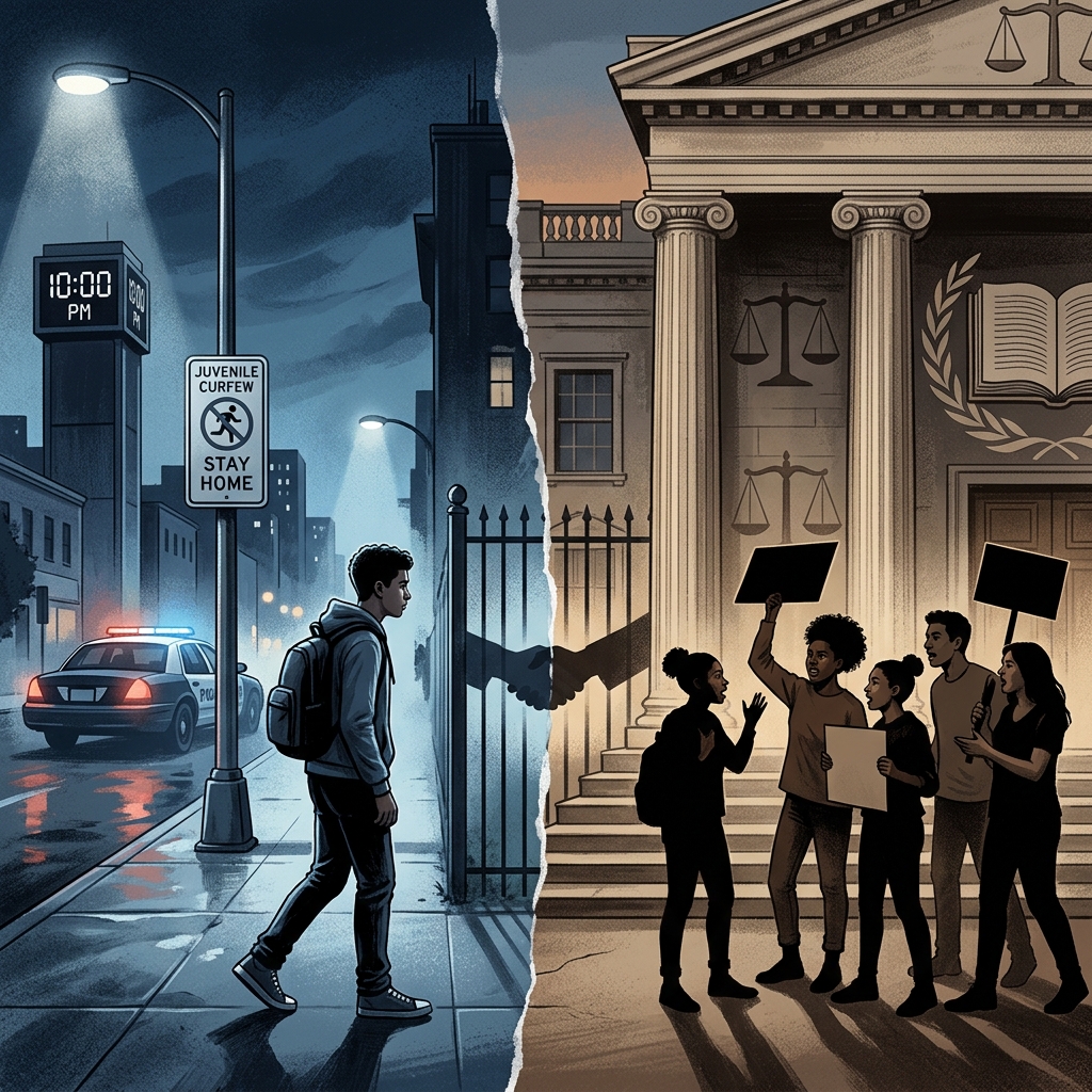 How juvenile curfews work, why they are challenged, and what courts consider.