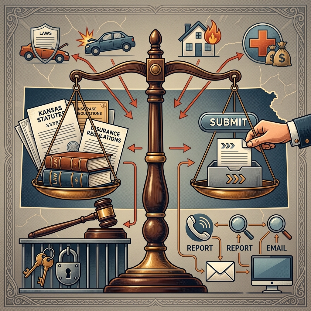 A practical guide to how Kansas defines insurance fraud, the criminal penalties that apply, and the reporting and anti-fraud responsibilities of insurers and consumers.