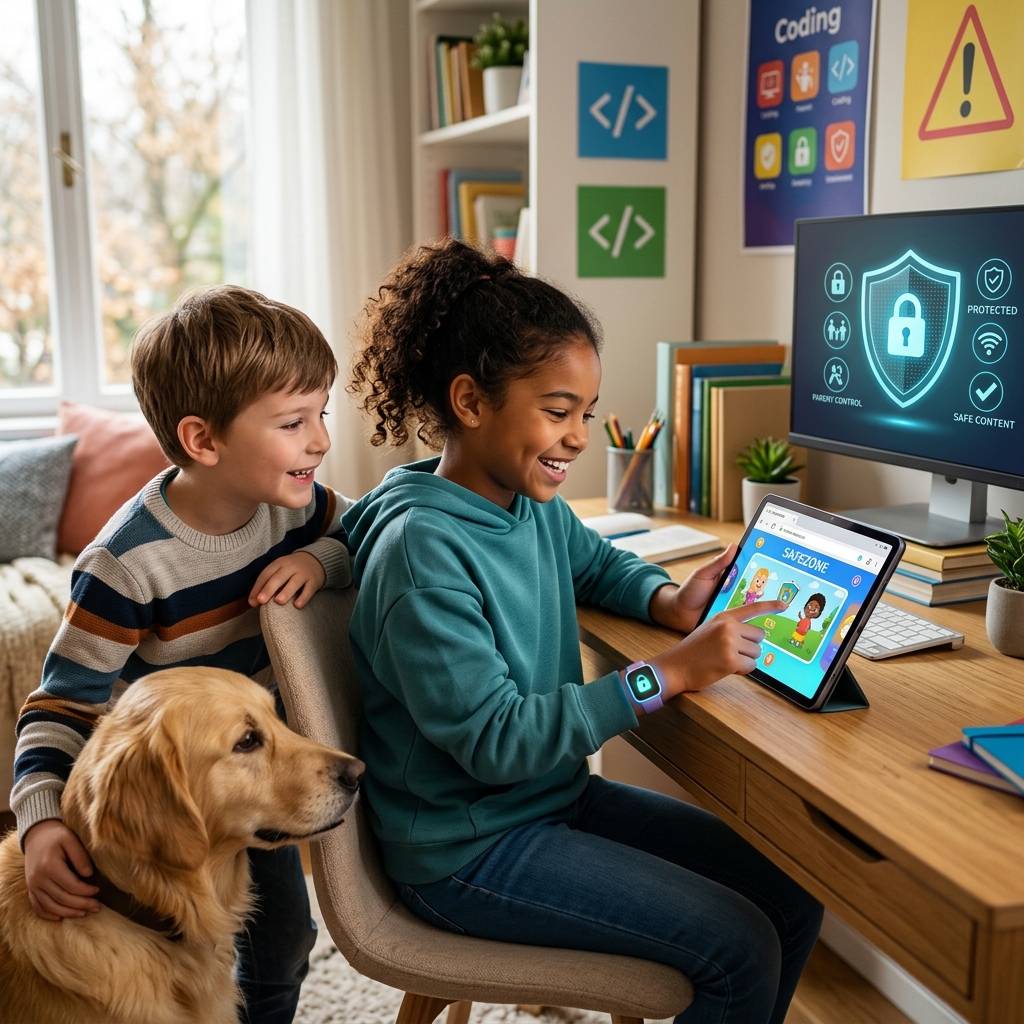 Practical steps parents can use to reduce online risks and build safer digital habits.