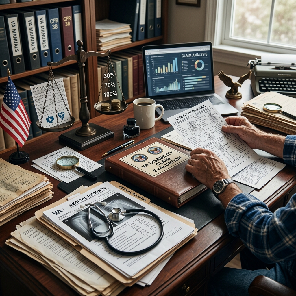 Understand how the VA evaluates your conditions, evidence, and life impact to assign a fair disability rating and benefits.