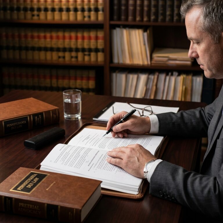 Key Pretrial Motions in DUI Defense
