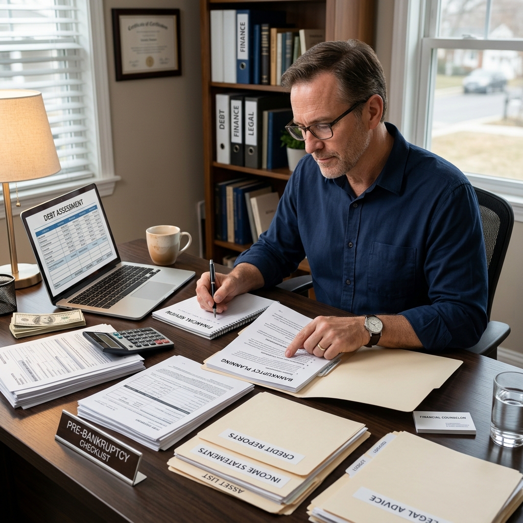 Understand your debts, assets, and legal options before filing bankruptcy so you can avoid costly mistakes and protect your financial future.