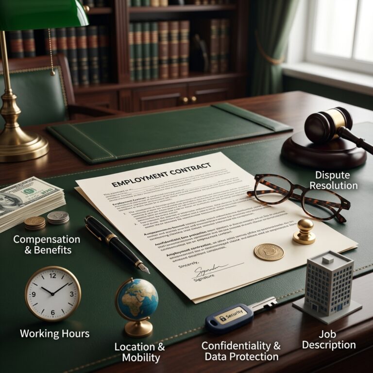 Key Terms to Include in an Employment Contract