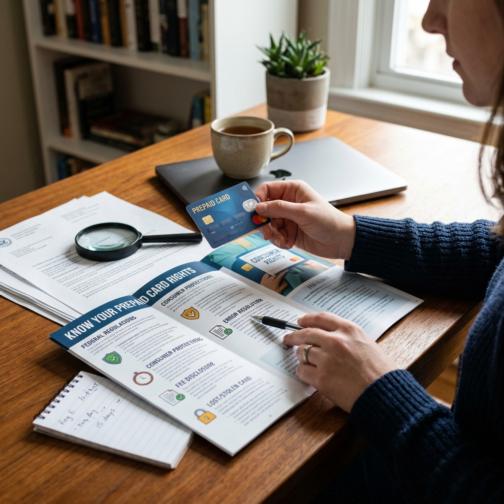 Understand the disclosures, protections, and complaints process that shape prepaid card use.
