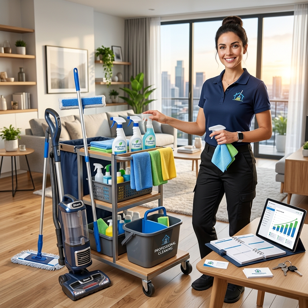 Practical legal, financial, and marketing steps to turn your cleaning skills into a sustainable, profitable service business.