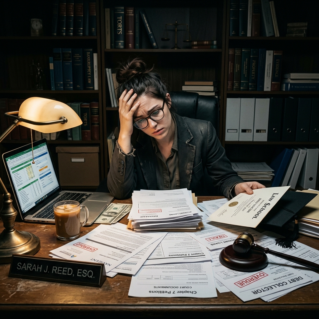 A practical, in-depth look at how heavily indebted law graduates can use bankruptcy law and other tools to confront overwhelming student loan balances.