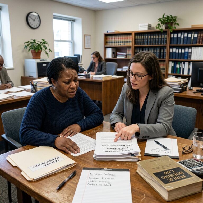 Lease Termination and Evictions in Section 8 and Public Housing