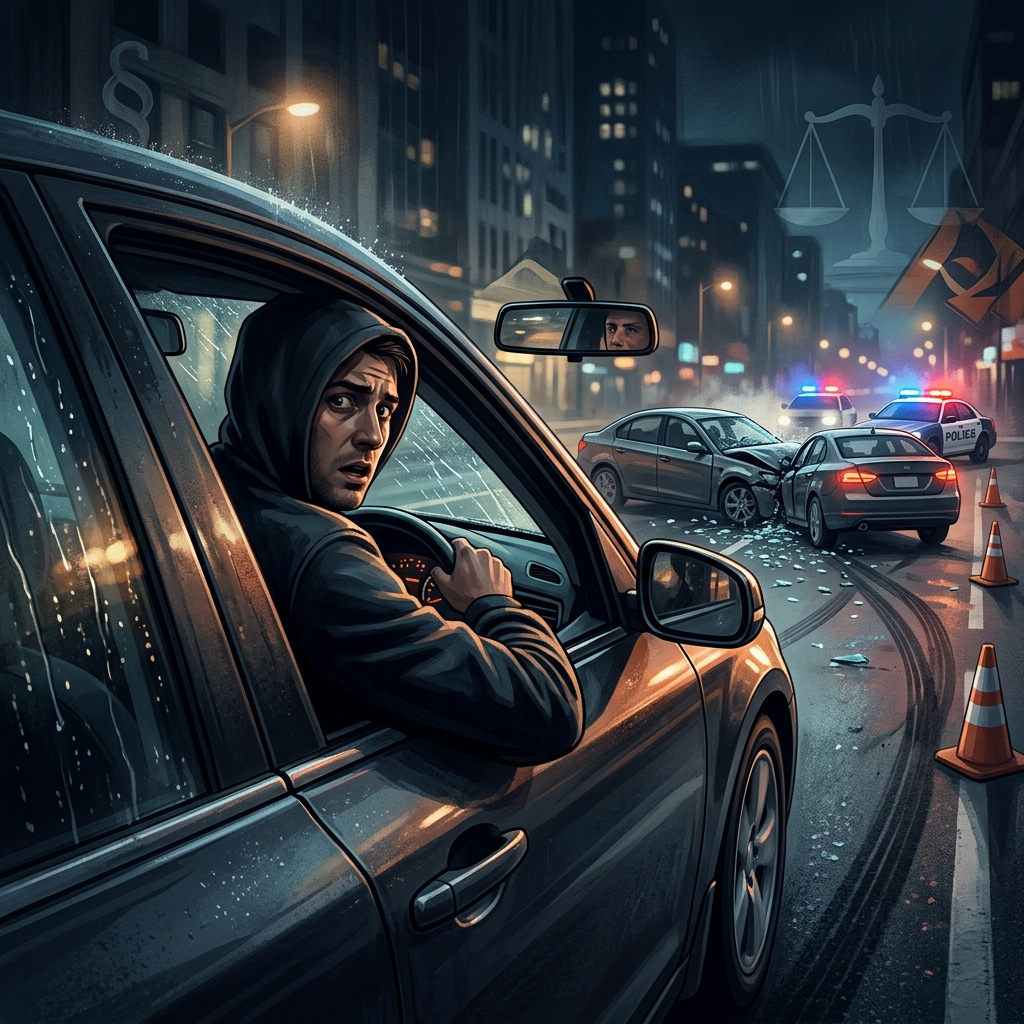 Understand why leaving a crash site can turn a minor incident into a serious criminal case and how the law treats hit-and-run drivers.