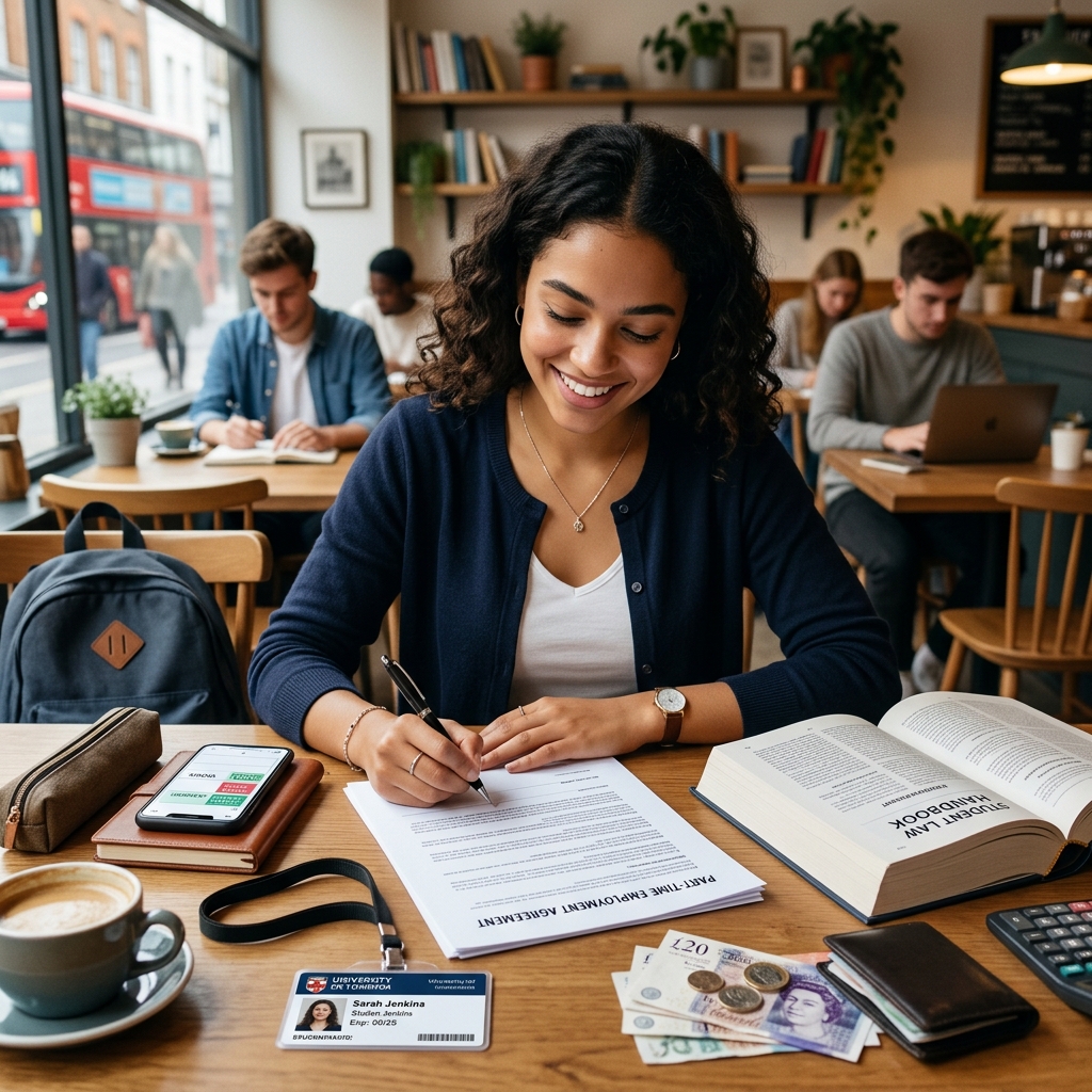 Legal Essentials for Students Working Part-Time A practical legal guide to help high school, college, and international students understand their rights and obligations when taking part-time jobs.