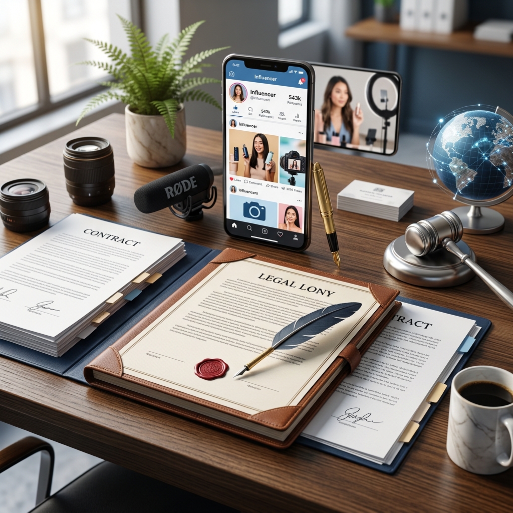 A practical legal roadmap for brands that hire influencers, from disclosures and contracts to global compliance and risk management.