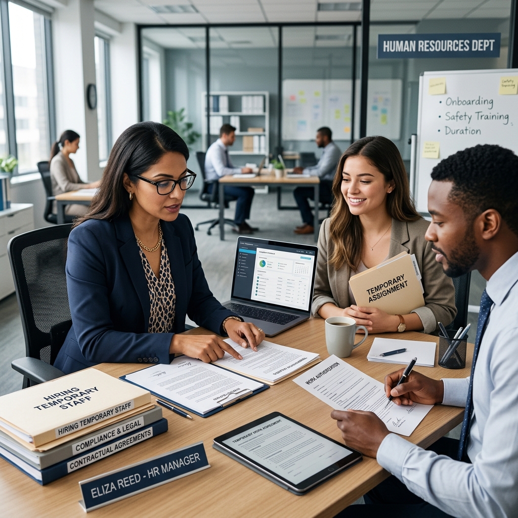 Key legal rules, practical tips, and risk controls every small business should know before bringing temp workers on board.