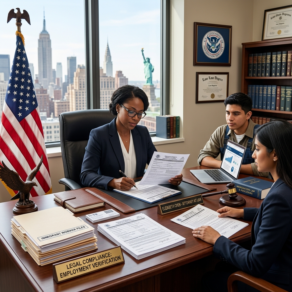 Understand how to lawfully hire immigrant workers, verify work authorization, avoid penalties, and respect worker rights.