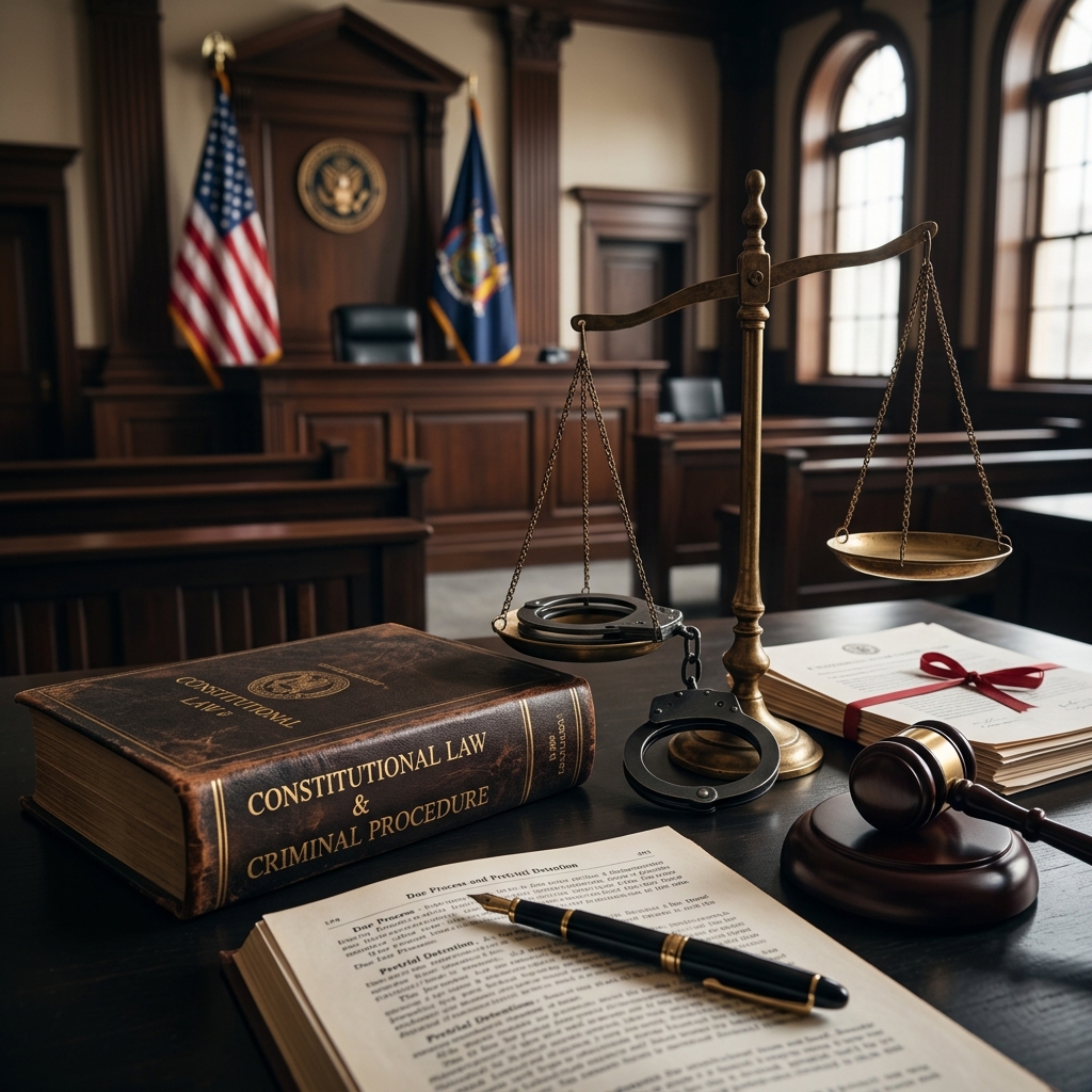 Understand how courts set and limit bail, when bail can be denied, and what constitutional protections apply before trial.