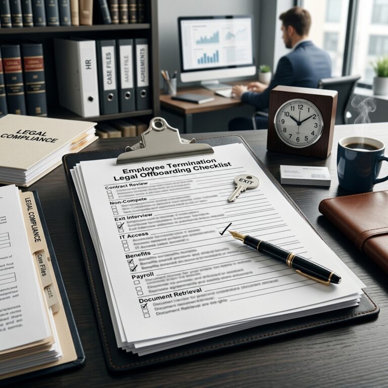 Legal Offboarding Checklist for Employee Termination