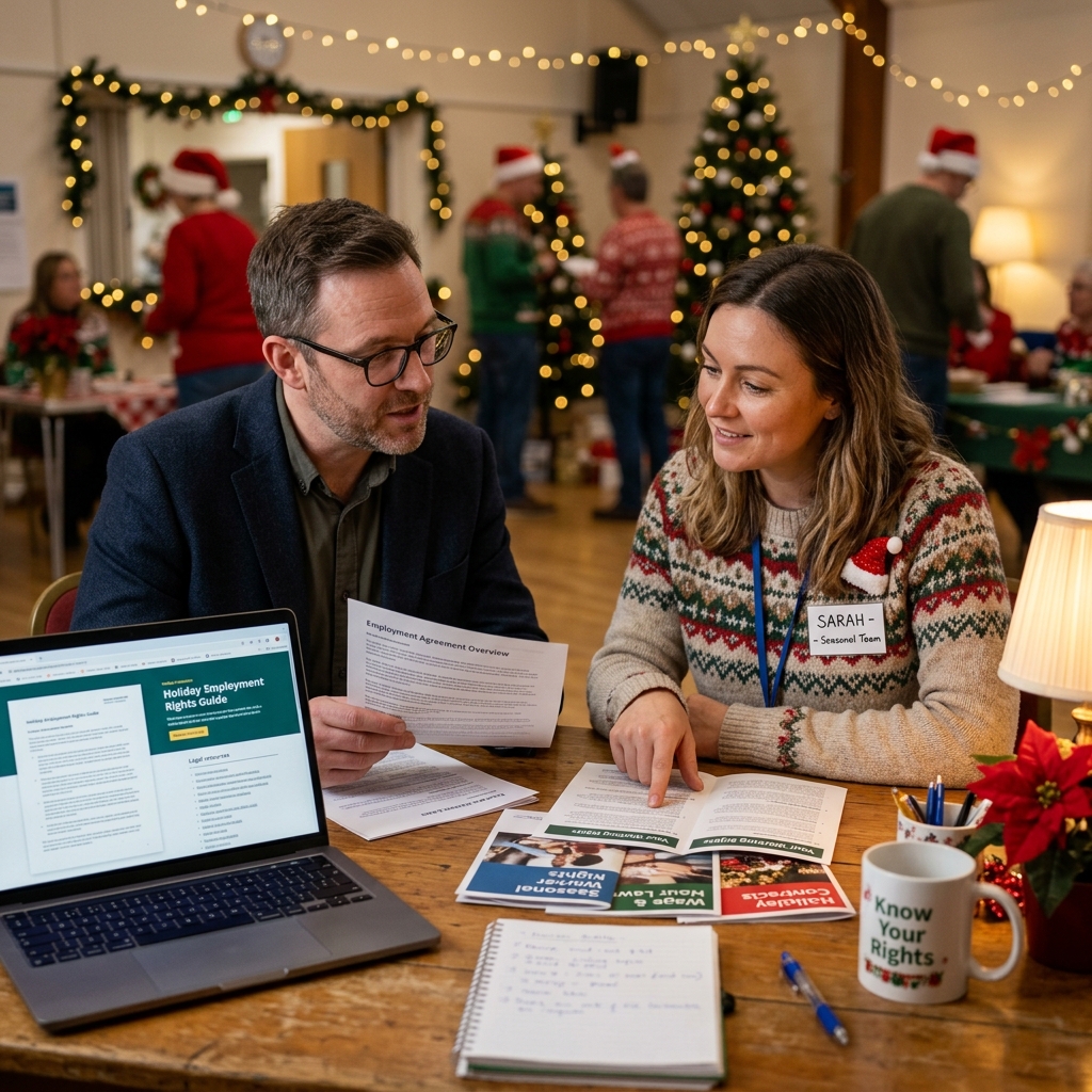 A practical legal guide to wages, hours, benefits and protections for employees hired only for the busy holiday season.