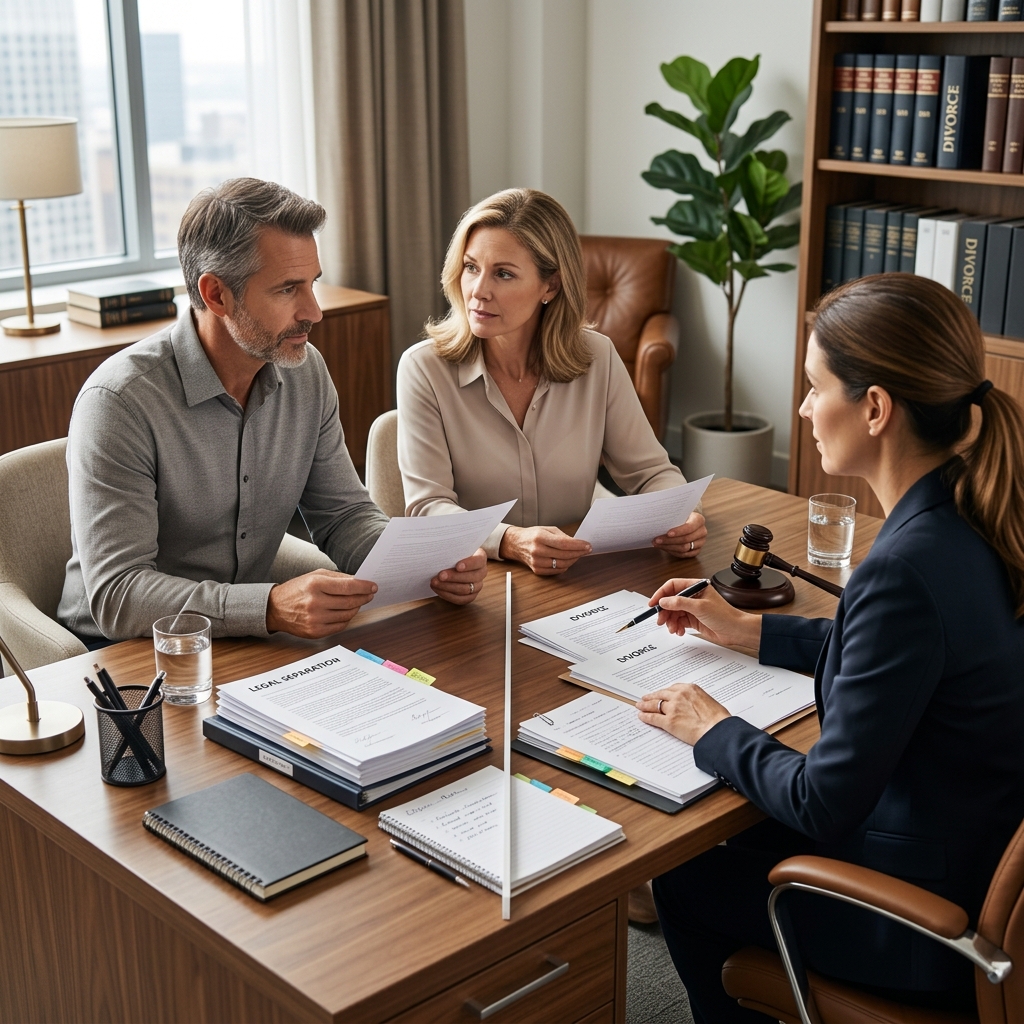 Understand how legal separation differs from divorce so you can choose the path that best protects your family, finances, and future.