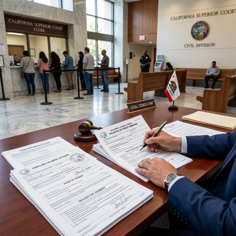 Legal Steps to Evict a Tenant in California