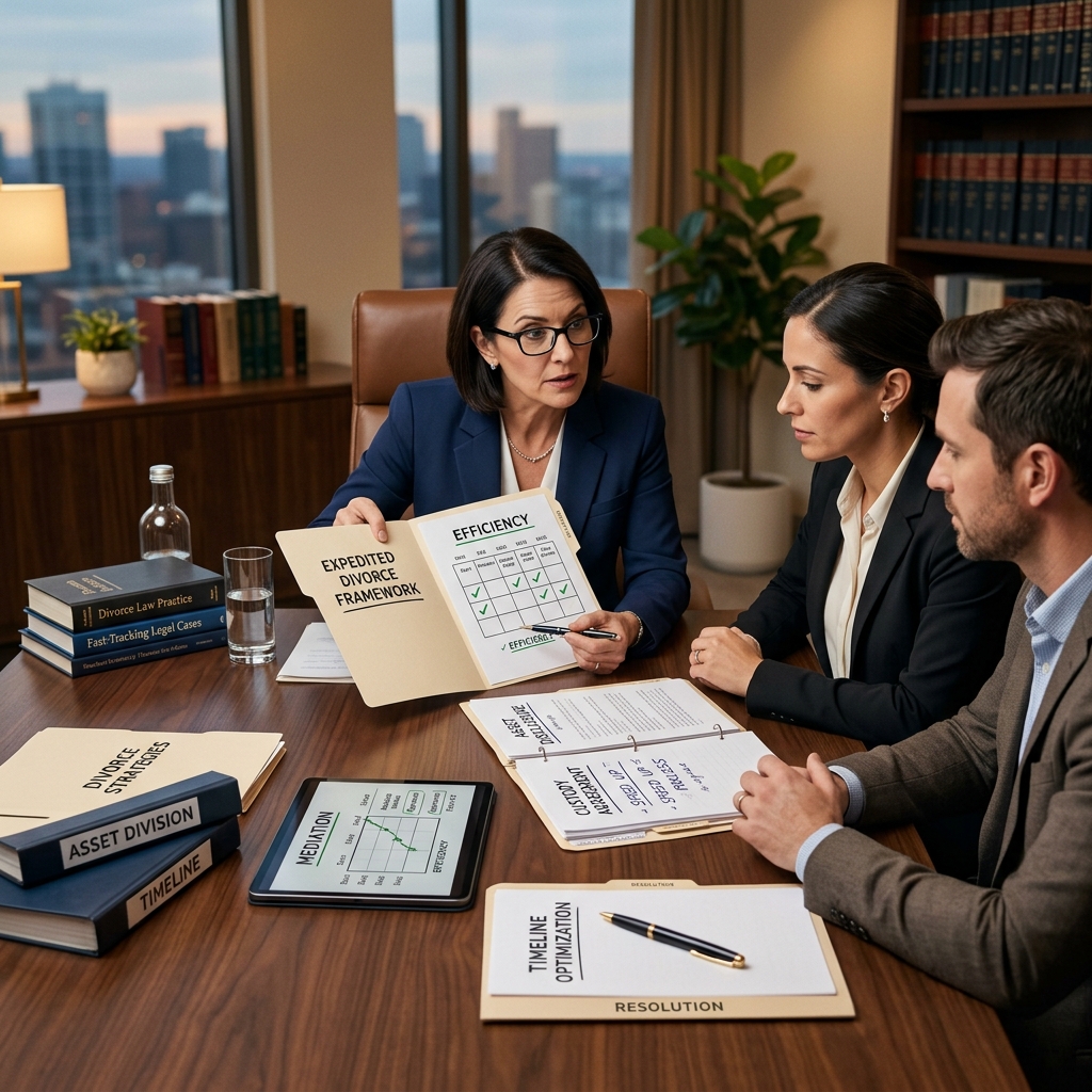Practical legal, financial, and procedural steps that can significantly shorten the time it takes to finalize your divorce.